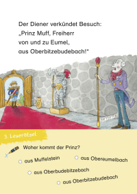 Duden Leseprofi – Der superspannende 3-Minuten-Leserätsel-Block für Erstleser Zusatzmaterial
