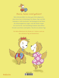 Zusatzmaterial 9783757100001 U4 von Bobo Siebenschläfer hat Geburtstag! von Diana Steinbrede, Gabriele Kreidel
