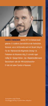 Zusatzmaterial KL 978 3 949465 17 8 hinten von Einer geht noch: Roman von Hannes Finkbeiner