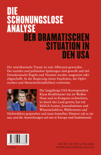 Zusatzmaterial 9783103977332 U4 von Der amerikanische Albtraum: Faschismus made in USA von Klaus Brinkbäumer