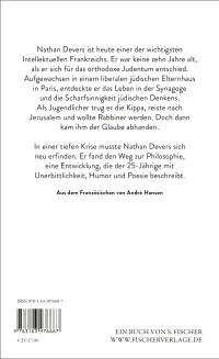 Zusatzmaterial 9783103976687 U4 von Gegen sich selbst denken von Nathan Devers