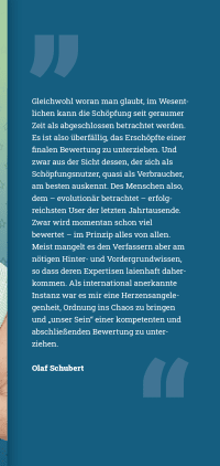 Zusatzmaterial KL 978 3 596 70789 8 vorne von Olaf Schubert bewertet die Schöpfung: Von Abba bis Zyankali von Olaf Schubert, Stephan Ludwig
