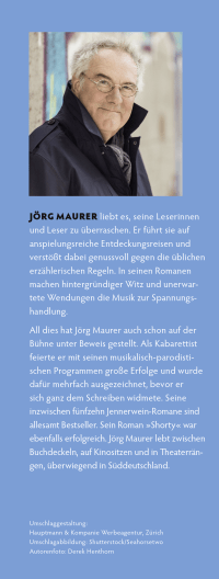 Zusatzmaterial KL 978 3 949465 08 6 hinten von Kommissar Jennerwein darf nicht sterben: Roman von Jörg Maurer