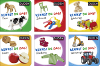 Zusatzmaterial PA 978 3 7373 3160 9 innen 001 von Duden 12+: Kennst du das? Meine bunte Kinderwelt (Würfel): 6 Mini-Bücher
