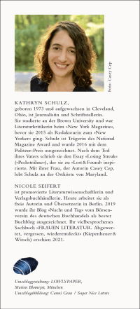 Zusatzmaterial KL 978 3 10 397147 7 hinten von Lost & Found: Vom Verlieren und Finden der Liebe von Kathryn Schulz