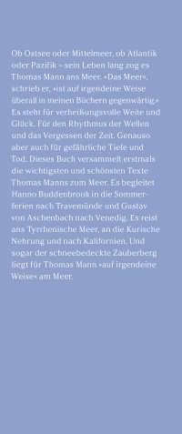 Zusatzmaterial KL 978 3 10 397687 8 vorne von Mit Thomas Mann am Meer von Thomas Mann