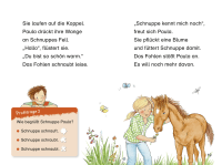 Duden Leseprofi – Ein Fohlen geht zur Schule, 1. Klasse Zusatzmaterial
