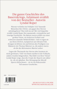 Zusatzmaterial 9783103974751 U4 von Für die Freiheit : Der Bauernkrieg 1525 von Lyndal Roper