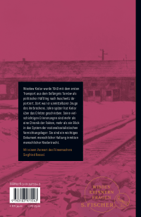 Zusatzmaterial 9783103975543 U4 von Anus Mundi: Fünf Jahre Auschwitz von Wiesław Kielar