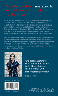 Zusatzmaterial 9783103976243 U4 von How We Teach Ourselves Racism: Eine Analyse deutscher Debatten von Gilda Sahebi
