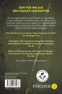 Zusatzmaterial 9783596175437 U4 von Totengleich: Kriminalroman von Tana French