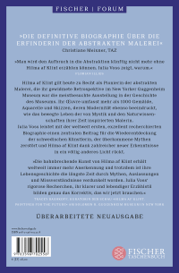 Zusatzmaterial 9783596702558 U4 von Hilma af Klint – »Die Menschheit in Erstaunen versetzen«: Biographie von Julia Voss