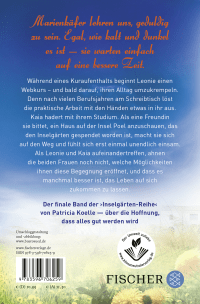 Zusatzmaterial 9783596706259 U4 von Die Hoffnung der Marienkäfer: Ein Inselgarten-Roman von Patricia Koelle