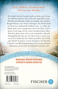 Zusatzmaterial 9783596706266 U4 von Kretische Ehre: Der vierte Fall für Michalis Charisteas von Nikos Milonás