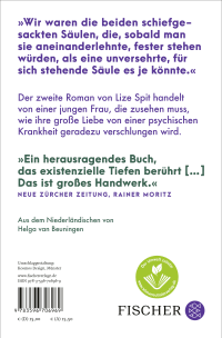 Zusatzmaterial 9783596706969 U4 von Ich bin nicht da: Roman von Lize Spit