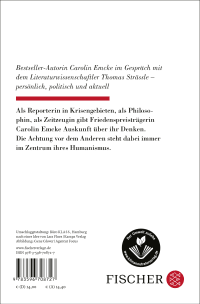Zusatzmaterial 9783596708727 U4 von Für den Zweifel: Gespräche mit Thomas Strässle von Carolin Emcke, Thomas Strässle