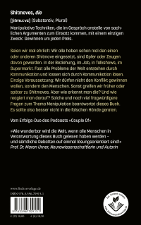 Zusatzmaterial 9783596709151 U4 von Shitmoves: Vom Manipulieren und Manipuliertwerden  von Iris Gavric, Matthias Renger