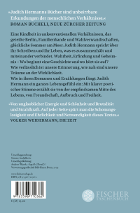 Zusatzmaterial 9783596710362 U4 von Wir hätten uns alles gesagt von Judith Hermann