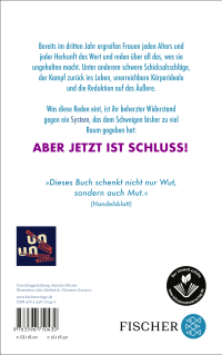 Zusatzmaterial 9783596710430 U4 von Aber jetzt ist Schluss!: Neue ungehaltene Reden ungehaltener Frauen