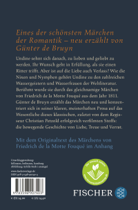Zusatzmaterial 9783596907403 U4 von Die neue Undine:   von Günter de Bruyn