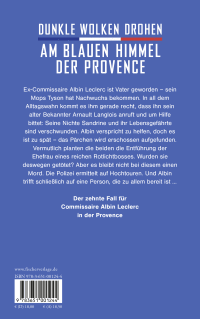 Zusatzmaterial 9783651001244 U4 von Threatening Provence - A new case for Albin Leclerc von Pierre Lagrange