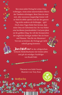 Zusatzmaterial 9783757100773 U4 von Gangsta-Oma von David Walliams, Tony Ross