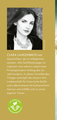 Zusatzmaterial KL 978 3 596 70085 1 hinten von Die Senfblütensaga - Hoffnung im Herzen: Roman von Clara Langenbach