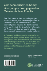 Zusatzmaterial 9783596714155 U4 von Wiederholung: Roman von Vigdis Hjorth