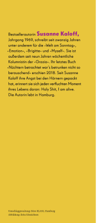 Zusatzmaterial KL 978 3 596 70030 1 hinten von Angst ist nichts für Feiglinge: Mein Exit aus der Panik von Susanne Kaloff