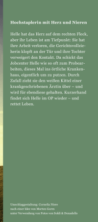 Zusatzmaterial KL 978 3 8105 0004 5 vorne von Der Helle Wahnsinn: Eine Frau schneidet auf von Anders Morgenthaler, Marie Louise Tüxen