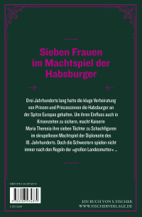 Zusatzmaterial 9783103974379 U4 von Maria Theresias Töchter:  Sieben Schwestern zwischen Macht, Intrigen und Revolution von Veronica Buckley