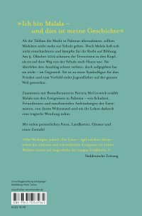 Zusatzmaterial 9783733507565 U4 von Malala. Meine Geschichte von Malala Yousafzai, Patricia McCormick