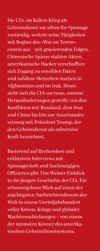 Zusatzmaterial KL 978 3 10 397505 5 vorne von Die Mission – Die CIA im 21. Jahrhundert von Tim Weiner