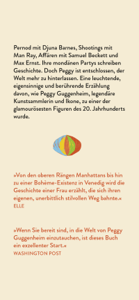 Zusatzmaterial KL 978 3 7587 0016 3 vorne von Peggy: Roman von Rebecca Godfrey, Leslie Jamison