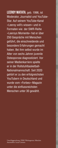 Zusatzmaterial KL 978 3 596 70797 3 hinten von Zuhören ist die beste Antwort: Was ich aus meinen Begegnungen gelernt habe von Leeroy Matata