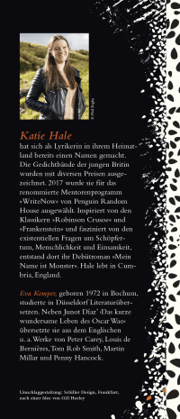 Zusatzmaterial KL 978 3 10 397469 0 hinten von Mein Name ist Monster: Roman von Katie Hale