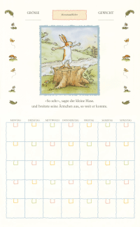 Baby-Tagebuch. Weißt du eigentlich, wie lieb ich dich hab? Zusatzmaterial