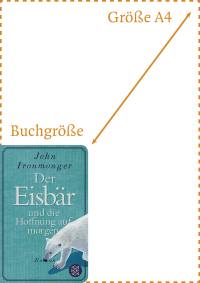 Zusatzmaterial PA 978 3 596 52372 6 abmessung von Der Eisbär und die Hoffnung auf morgen: Roman von John Ironmonger