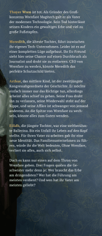 Zusatzmaterial KL 978 3 596 71250 2 vorne von Gifted and Talented: Aufstieg und Fall einer magischen Familie von Olivie Blake