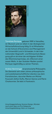Zusatzmaterial KL 978 3 10 397606 9 hinten von Wachstum bremsen oder untergehen: Wie wir mit Degrowth die Welt retten von Timothée Parrique