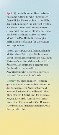 Zusatzmaterial KL 978 3 651 00146 6 vorne von Storybook Ending - Bis ans Ende aller Seiten: Roman von Moira Macdonald