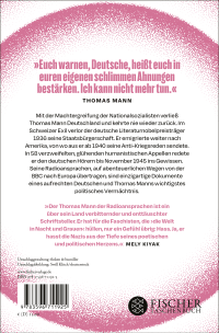 Zusatzmaterial 9783596711925 U4 von Deutsche Hörer! : Radiosendungen nach Deutschland von Thomas Mann