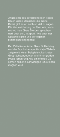 Zusatzmaterial KL 978 3 596 70536 8 vorne von Übers Sterben reden: Wie Kommunikation in schwierigen Situationen gelingt von Sven Gottschling, Katja Welsch