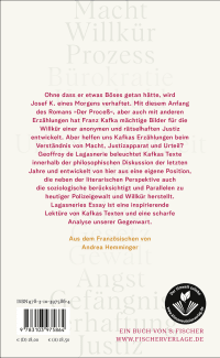 Zusatzmaterial 9783103975864 U4 von Kafka misstrauen von Geoffroy de Lagasnerie