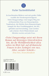 Zusatzmaterial 9783596523658 U4 von Überleben: Roman von Tsitsi Dangarembga