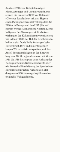 Zusatzmaterial KL 978 3 10 397628 1 vorne von Breaking News:  Zeitgeschehen in der Presse von 1648 bis 2001 von Klaus Zeyringer, Ursula Prutsch