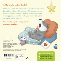 Zusatzmaterial 9783737356657 U4 von "Ich bin gar nicht müde!", sagt der kleine Dachs (Einschlaf-Buch) von Constanze von Kitzing