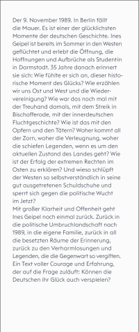 Zusatzmaterial KL 978 3 10 397568 0 vorne von Fabelland: Der Osten, der Westen, der Zorn und das Glück von Ines Geipel