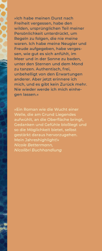 Zusatzmaterial KL 978 3 7587 0041 5 vorne von Über der Brandung von Franziska Jebens