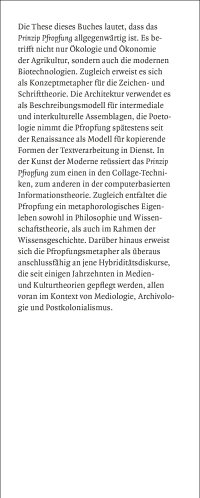 Zusatzmaterial KL 978 3 10 092249 6 vorne von Pfropfung – Eine Theorie der Kultur von Uwe Wirth